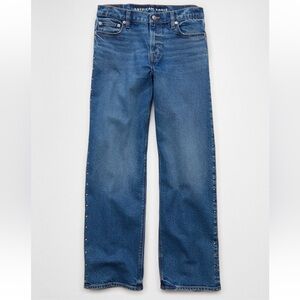 American Eagle Outfitters Blue Studded Jeans 20 Long